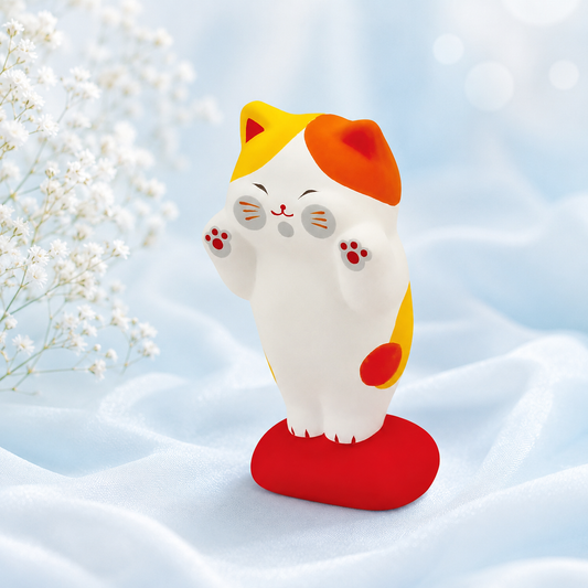 “Pettari Cat” – Handcrafted Ornament 🐾 Limited Edition!Orange pettari🌟Window Pressing
