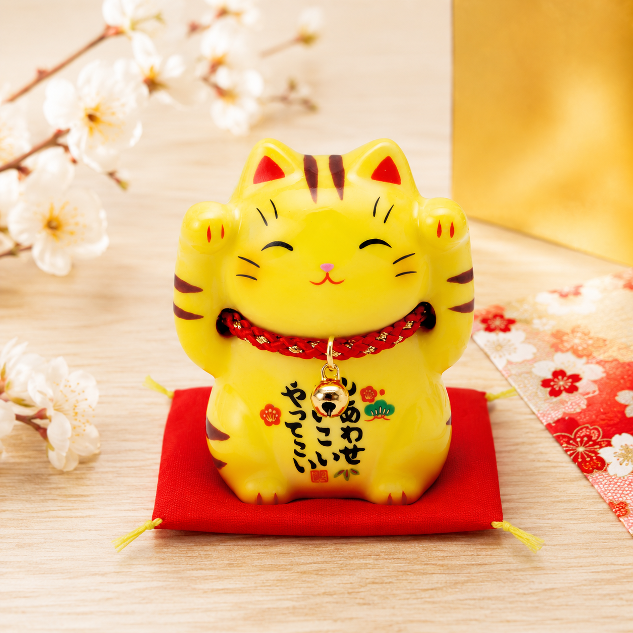 Large🐱Tiger💖 Magic of Good Fortune: The "Fortune-Inviting Kitten" 🍀✨