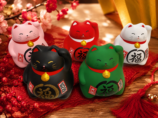 Feng shui 🌟✨ Charming Maneki-neko Series: Embrace Your Fortune! ✨🌟 Large