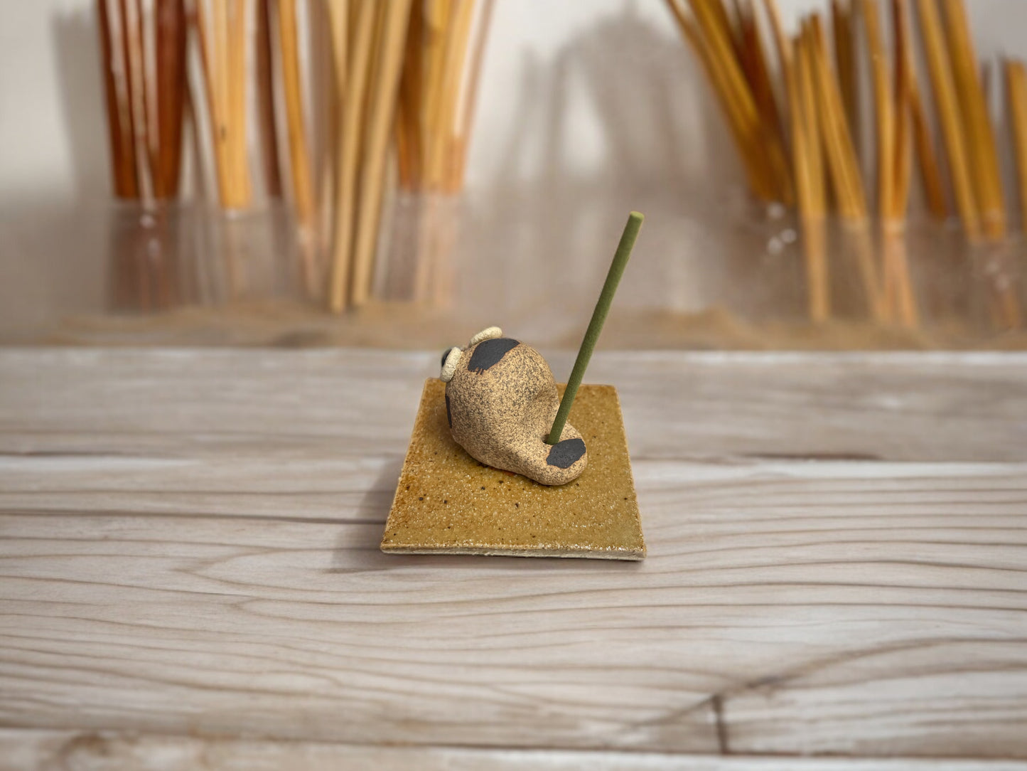 🦉🌸 Discover Tranquility: Japan-Inspired Handcrafted Owl Incense Holder 🌿✨