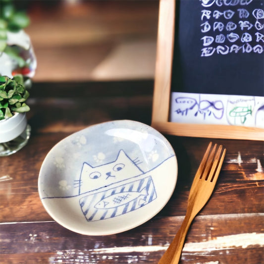 Whimsical Cat Craving Dish (I'd like to eat it too!)