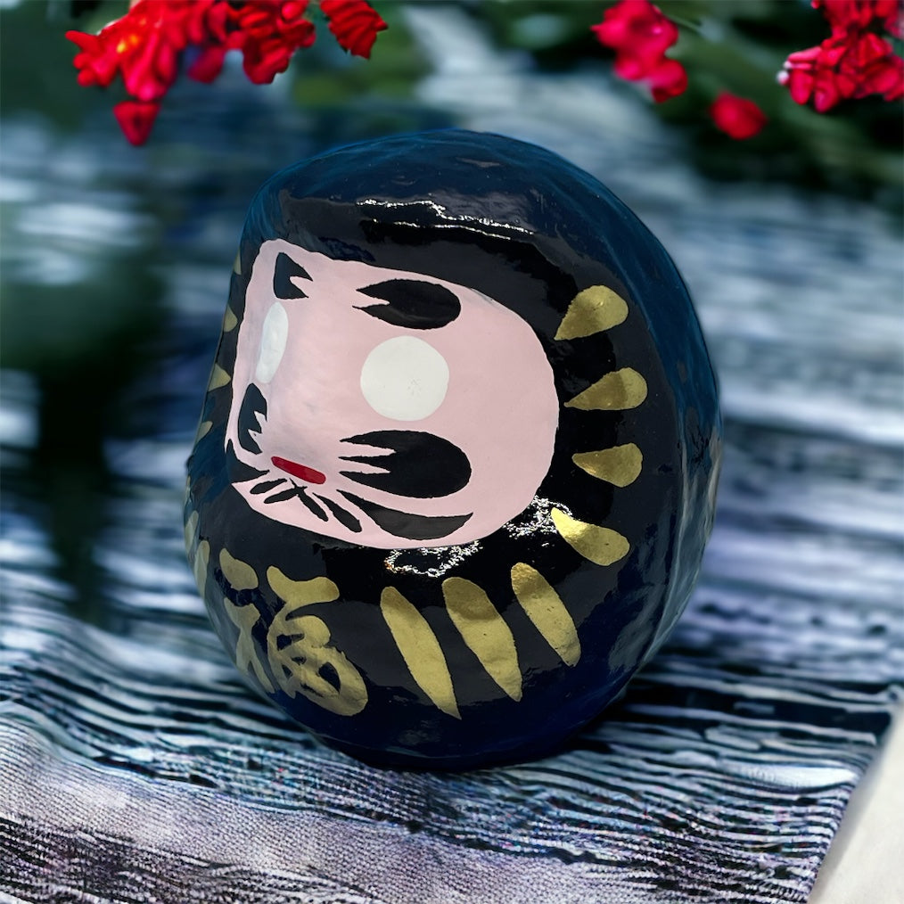 Unlocking Tradition and Fortune: The Enchanting World of Handcrafted Daruma Dolls (Size Small))