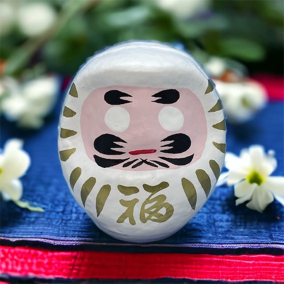 Unlocking Tradition and Fortune: The Enchanting World of Handcrafted Daruma Dolls (Size Small))