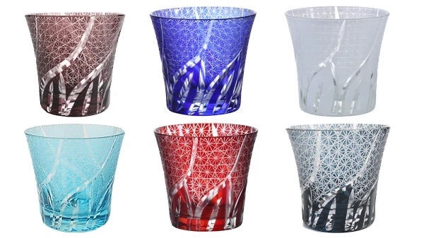 Reflections of Tradition: Unique Kiriko Cut Glass Creations