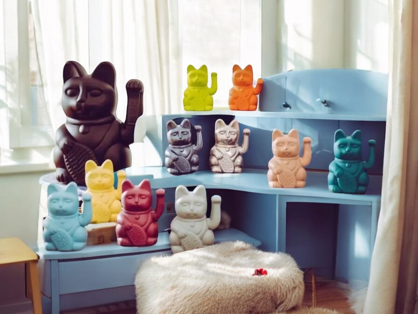 Large🎉✨ Unveiling the Colorful MANEKINEKO Collection by DONKEY 🐱🌈