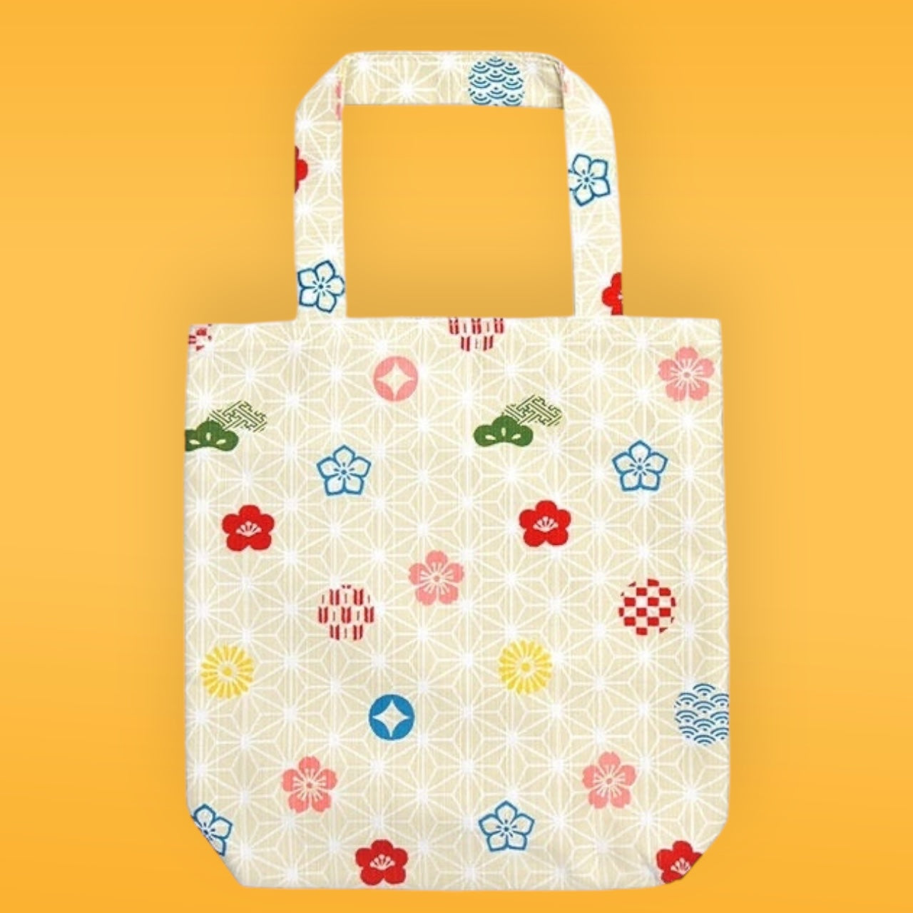 🌸👜Blooming Beauty Shiki Hime Komon Stroll Tote Bag🌿🎒