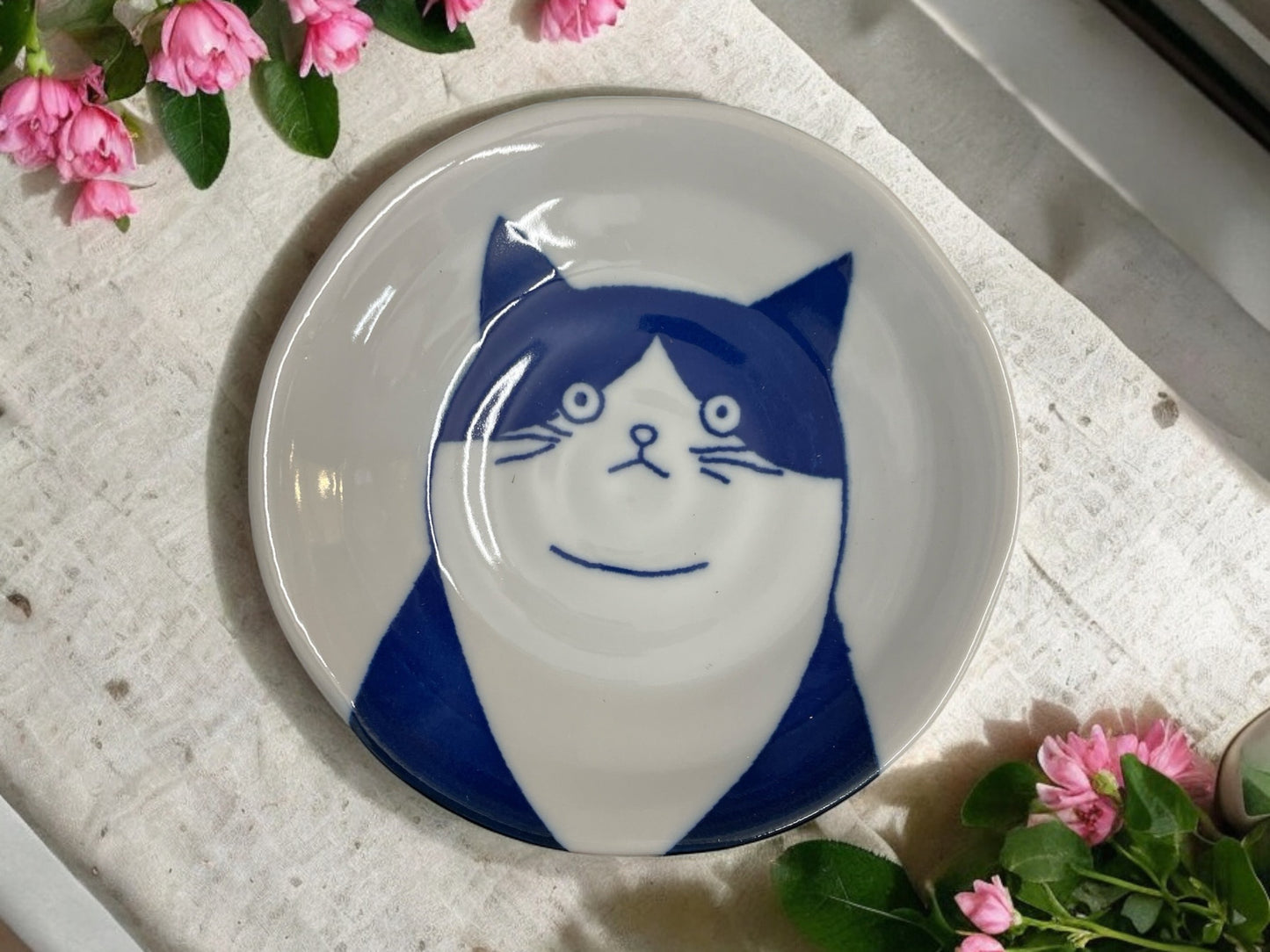 10cm✨Purr-fect Shichita Plate🐱: The Latest Gem in Our Cat Series Collection🍽️