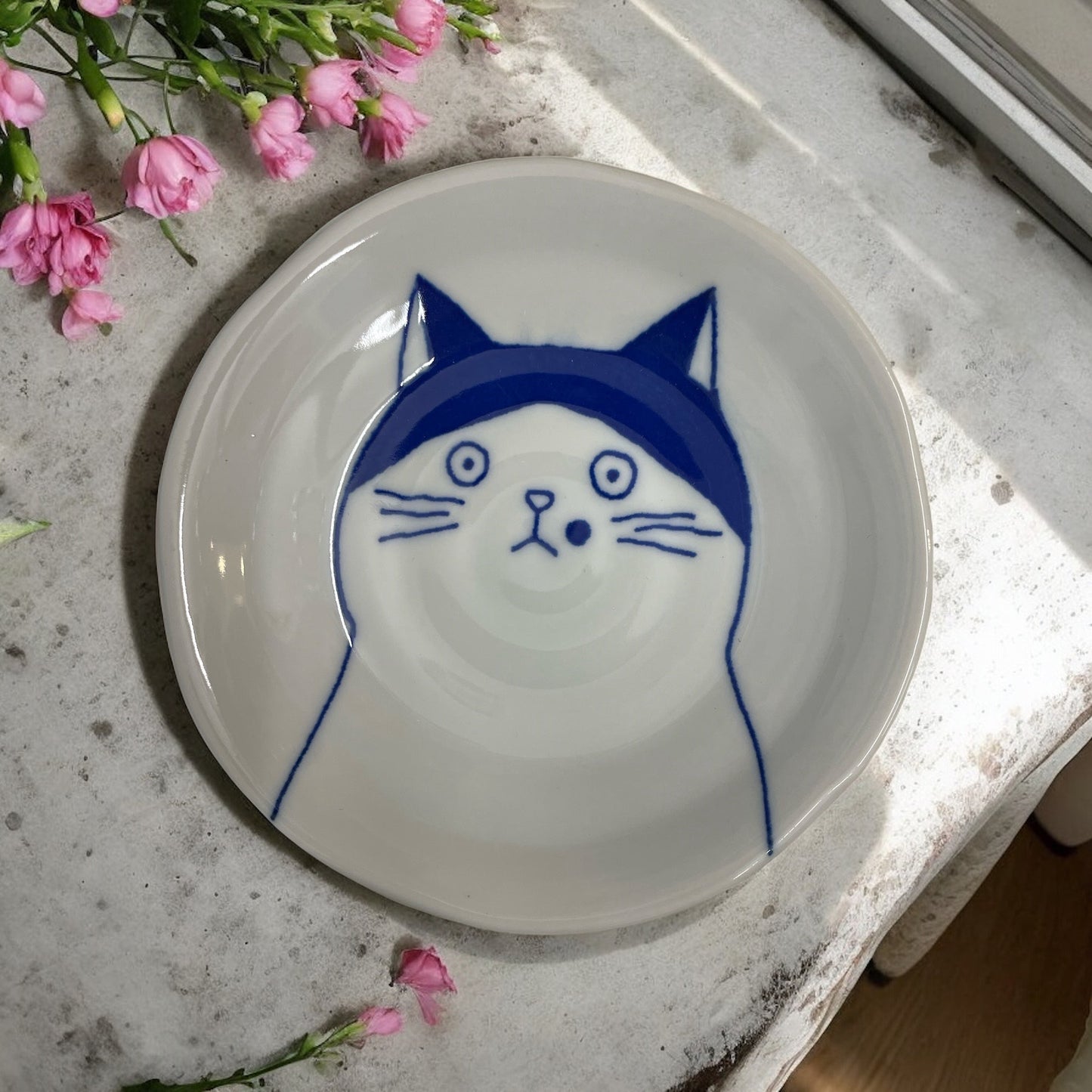 10cm✨Purr-fect Shichita Plate🐱: The Latest Gem in Our Cat Series Collection🍽️