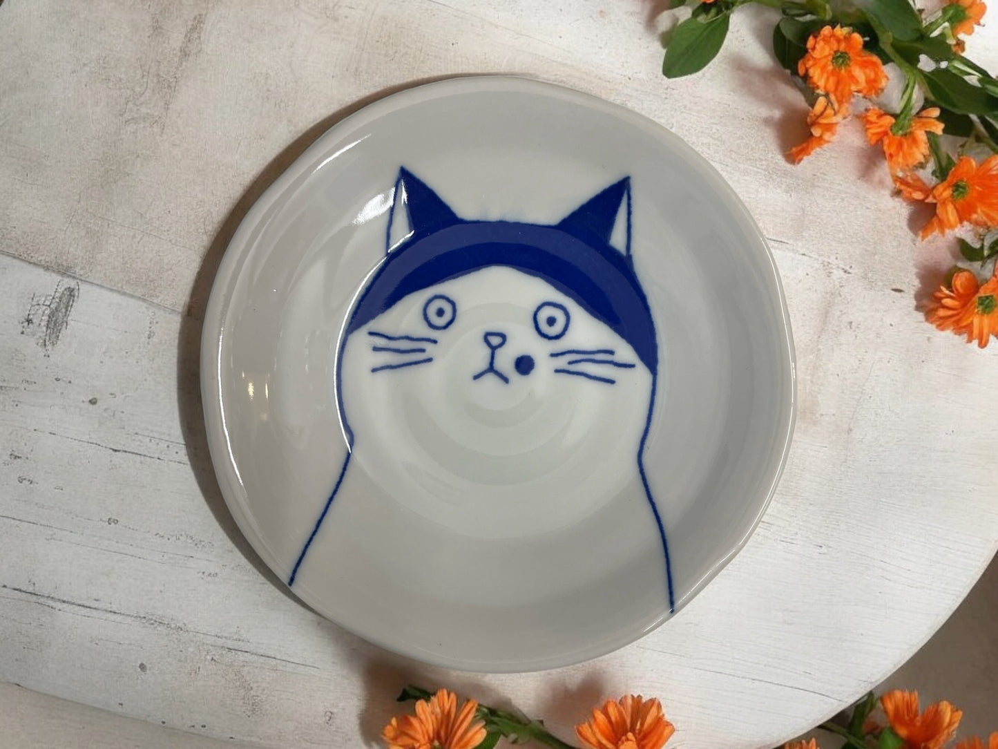 12cm✨Purr-fect Shichita Plate🐱: The Latest Gem in Our Cat Series Collection🍽️