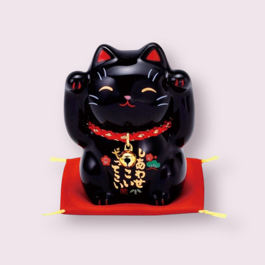 Large🐱Black💖 Magic of Good Fortune: The "Fortune-Inviting Kitten"