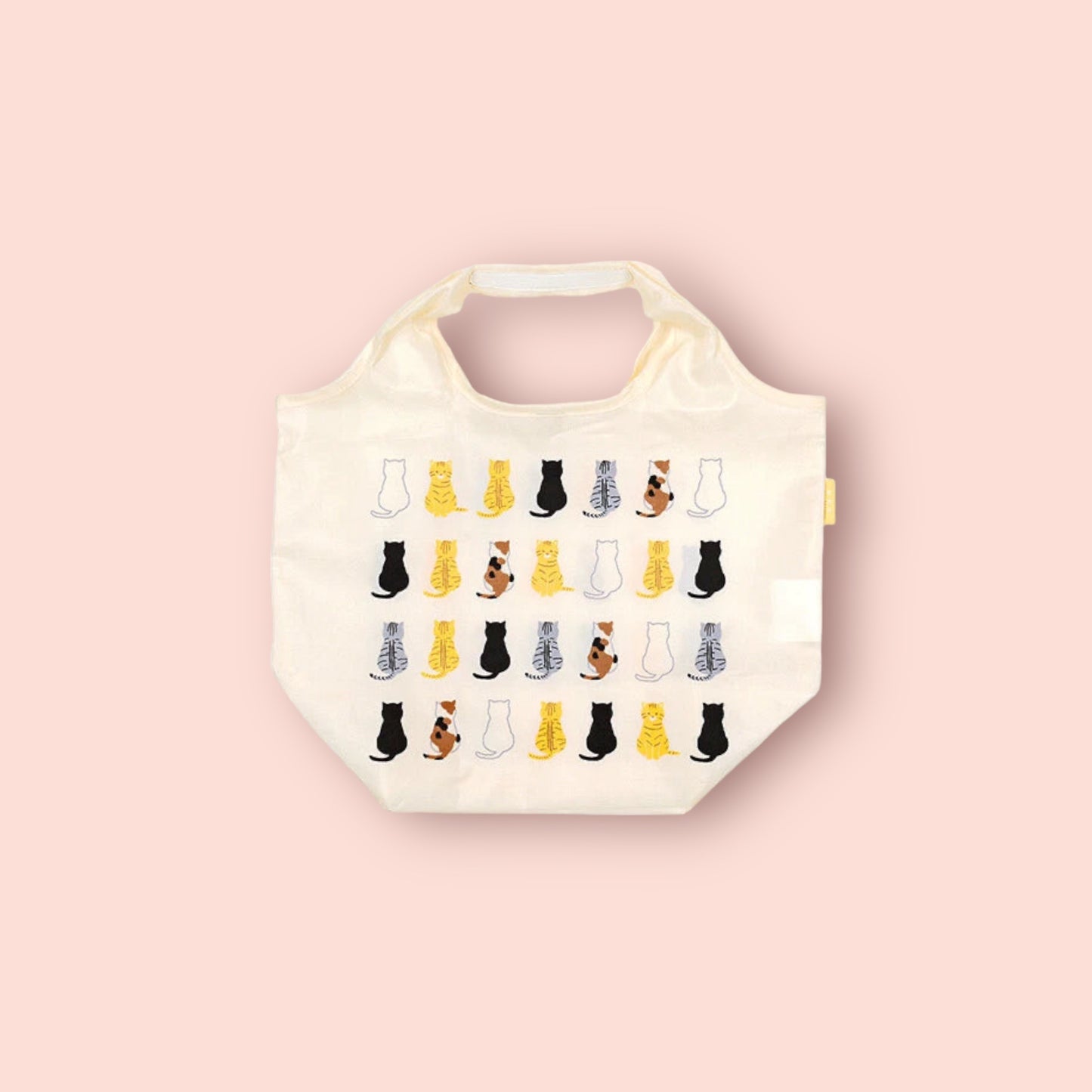 🐾🎒 Adorable Cat-Themed Reusable Bag 🎒🐾