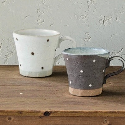 ☕✨ Japanese Mino Ware Mug – Handcrafted Ceramic