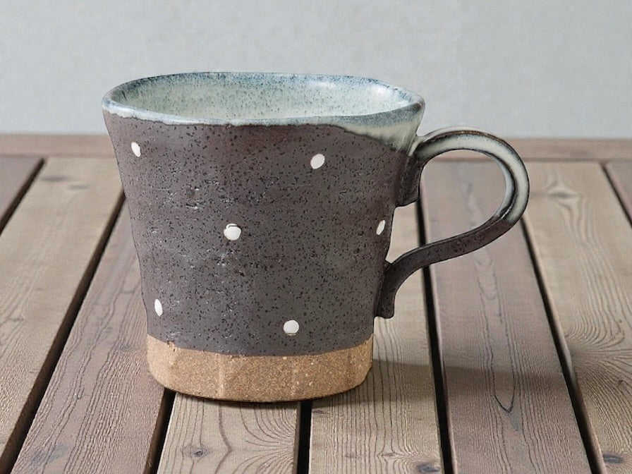 ☕✨ Japanese Mino Ware Mug – Handcrafted Ceramic