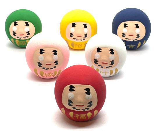 🌸 Japanese Charm in Your Space: The Ceramic Daruma Omikuji 🌸