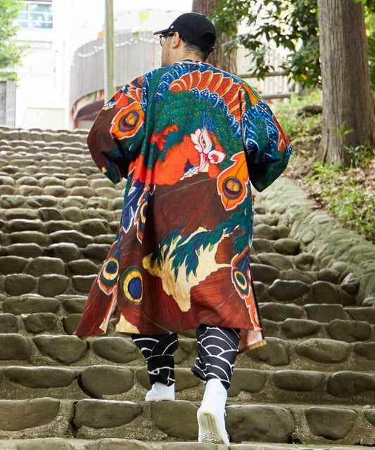 NEW Ukiyo-e Inspired Kimono-Style Haori 🐉🖤