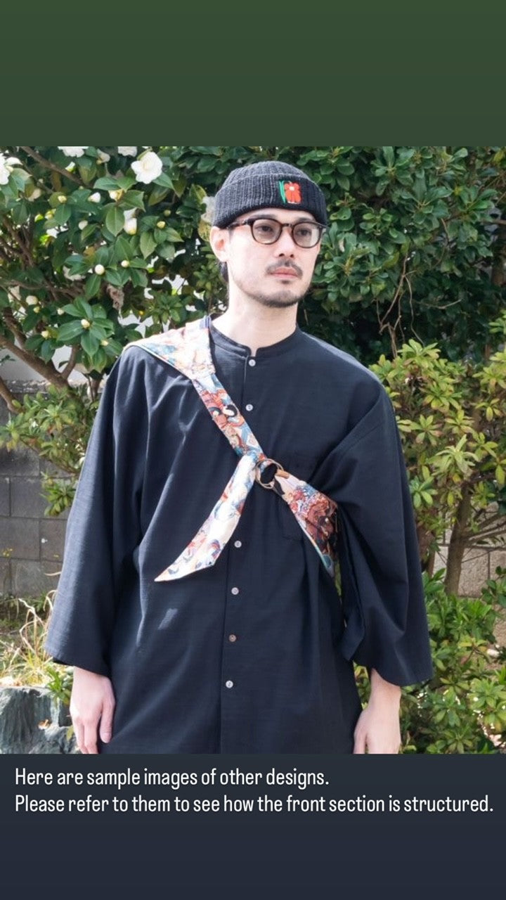 🎌 Ukiyo-e Flow Bag – Edo Art, Modern Motion 🌀Ghost