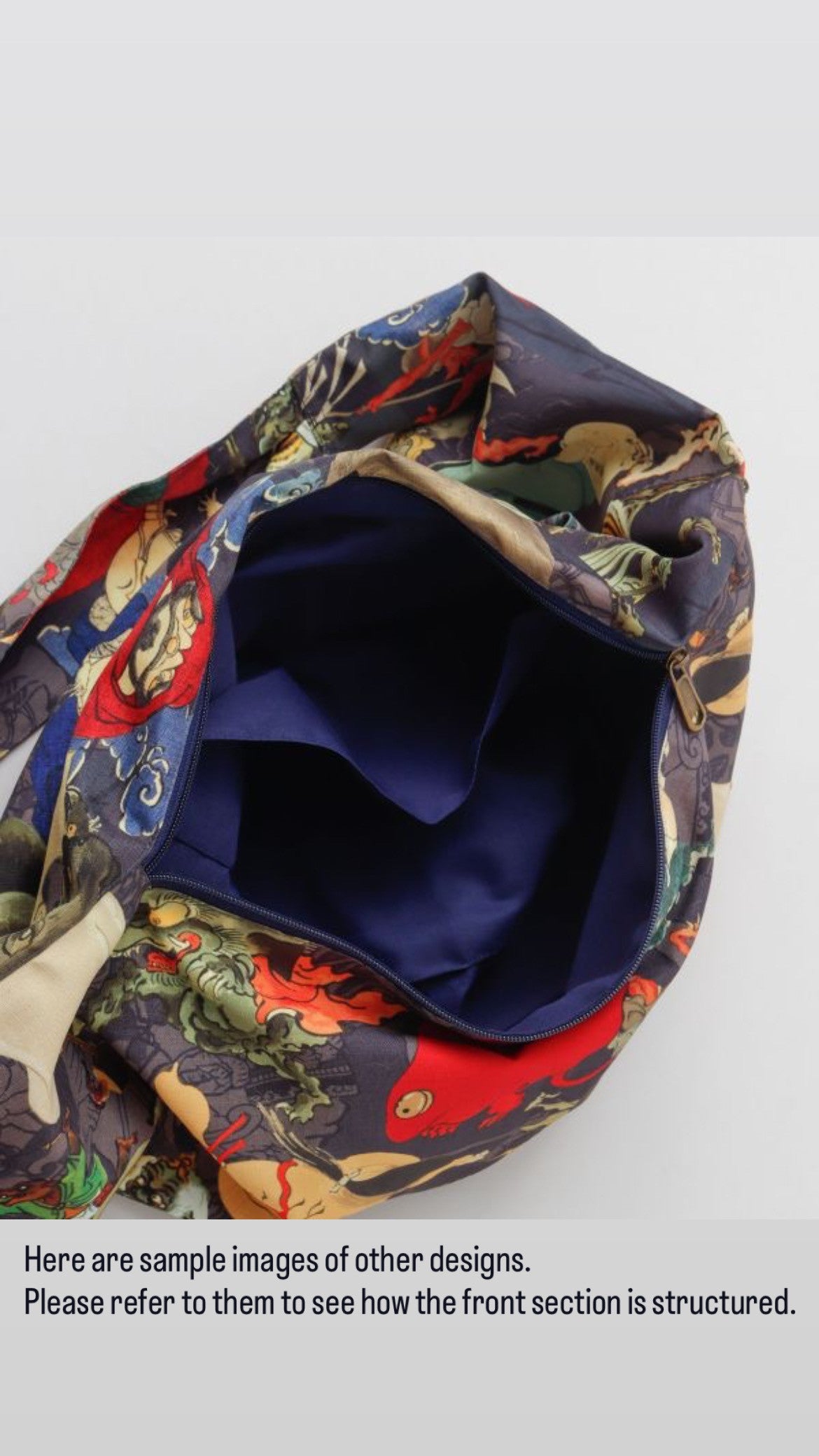 🎌 Ukiyo-e Flow Bag – Edo Art, Modern Motion 🌀Gods and Buddhas Shinbutsu