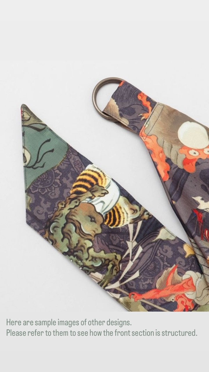 🎌 Ukiyo-e Flow Bag – Edo Art, Modern Motion 🌀Gods and Buddhas Shinbutsu