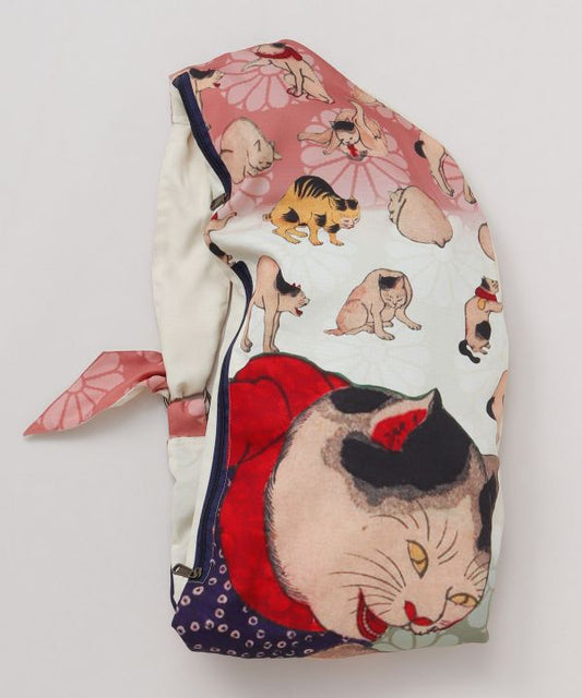 🎌 Ukiyo-e Flow Bag – Edo Art, Modern Motion 🌀Cat Neko