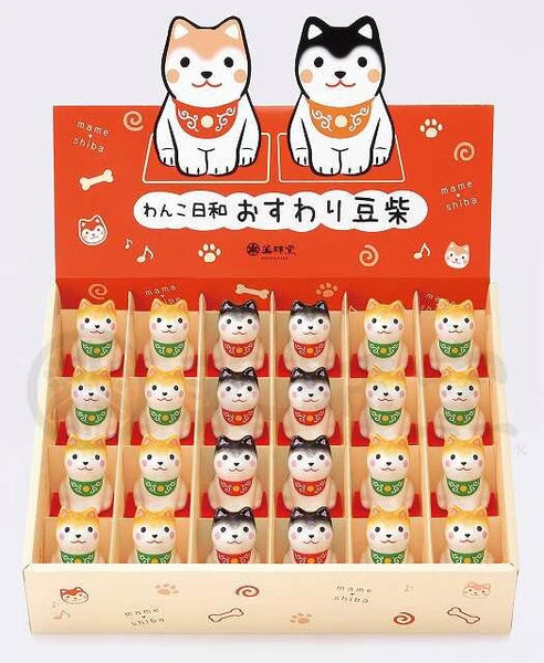 🐾Mame Shiba Inu✨ Meet the Adorable Sitting Little Dog Figurines! 🌈🍀