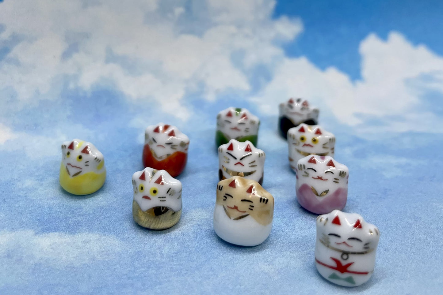 ✨🐱Lucky "Bean Cat" Figures🐱✨ Mameneko