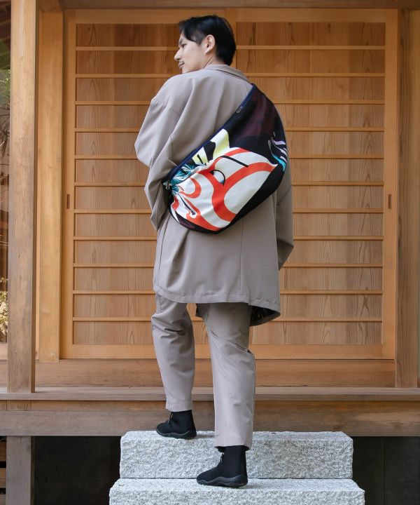 🎌 Ukiyo-e Flow Bag – Edo Art, Modern Motion 🌀Shibaraku