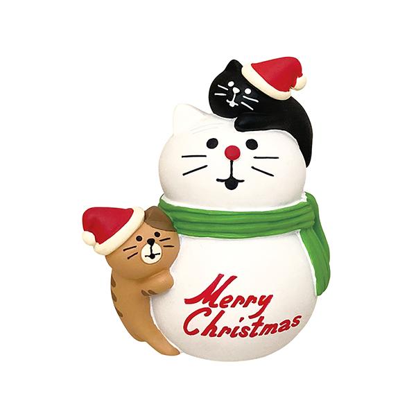 🐱Neko Snowman: A Purr-fect Christmas Decor for Cat Lovers! 🎄🏡